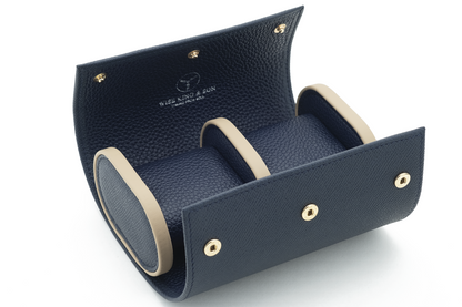 HỘP ĐỰNG ĐỒNG HỒ (2 CHIẾC) - DOU CRONUS (EPSOM+TOGO)