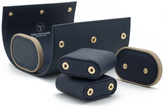 HỘP ĐỰNG ĐỒNG HỒ (2 CHIẾC) - DOU CRONUS (EPSOM+TOGO)