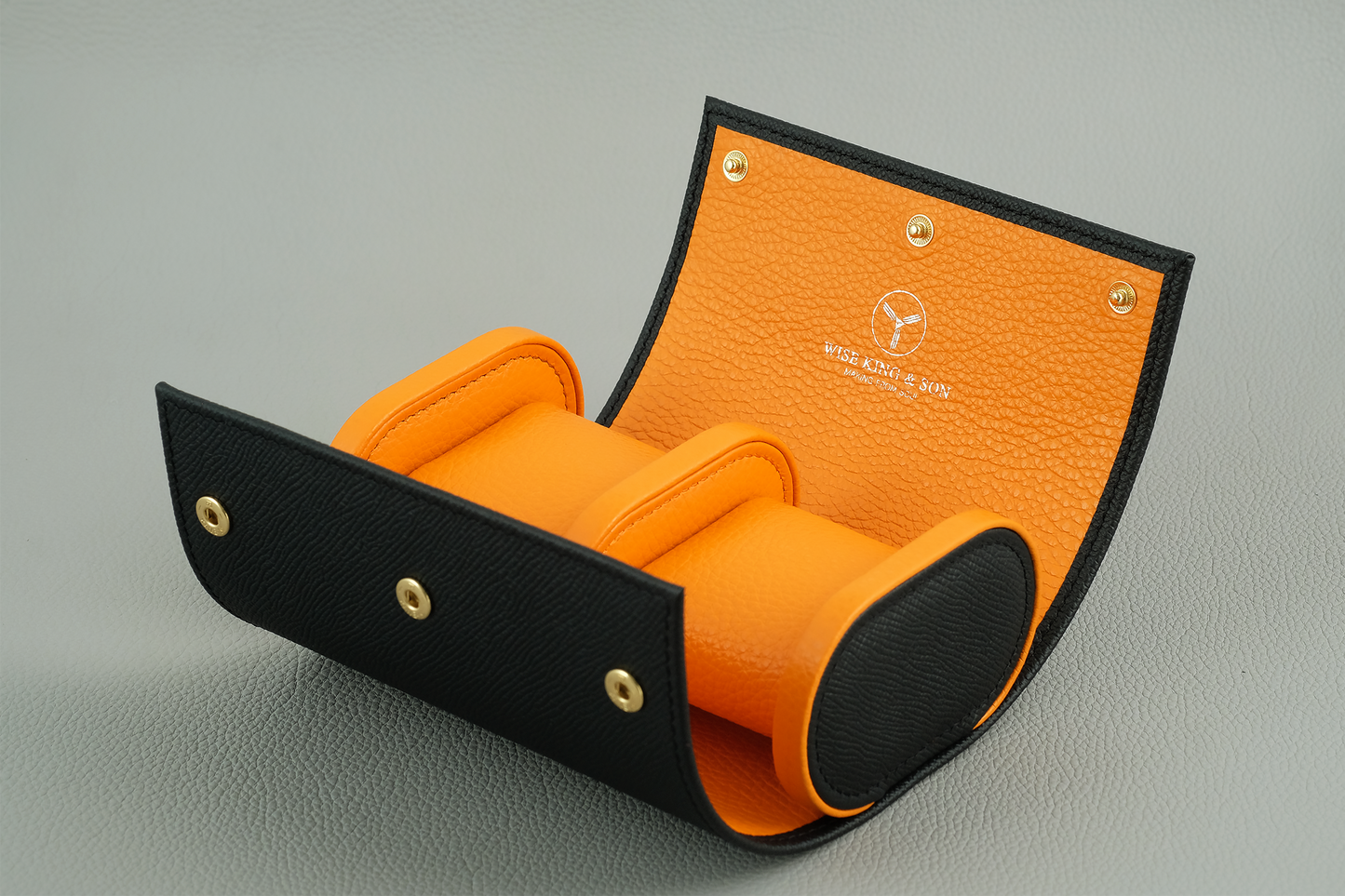 HỘP ĐỰNG ĐỒNG HỒ (2 CHIẾC) - DOU CRONUS (EPSOM+TOGO)