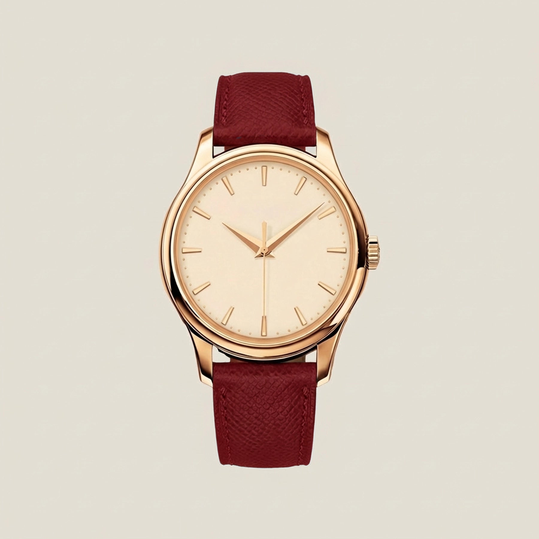 epsom strap - ruby red