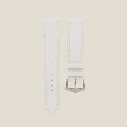epsom strap - white