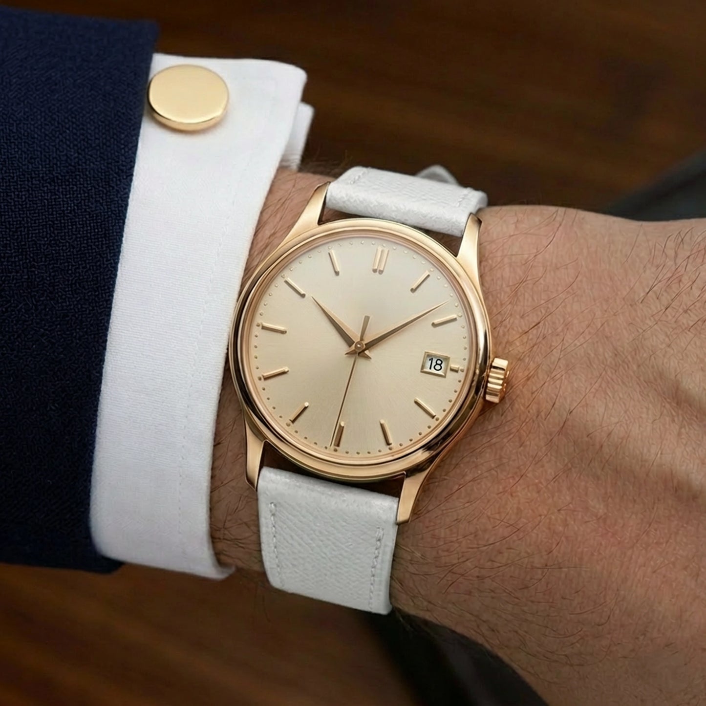 epsom strap - white